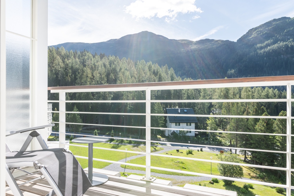 Klimatisierte Zimmer mit Balkon