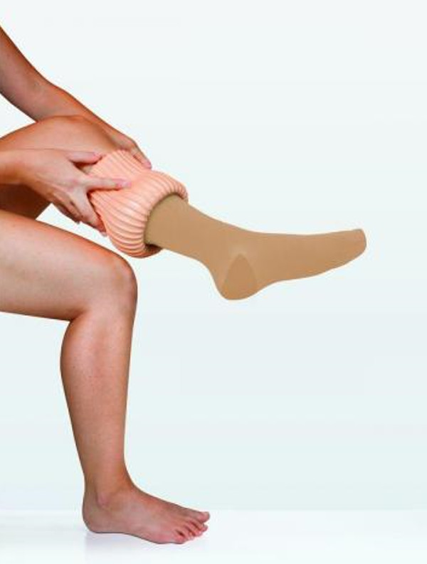 Strumpfhilfe Lymphödem